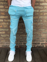 Load image into Gallery viewer, Runner-up Tech Cargos (Cloud Blue)
